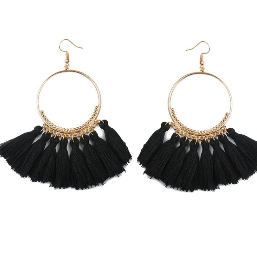 3 for $30 🍍Bohemian Tassle Fan Earrings